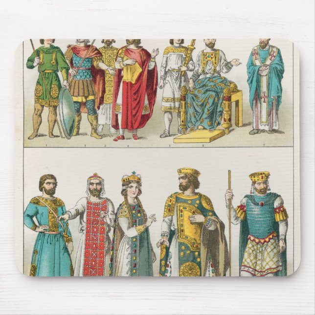Dress at the Byzantine Court Mouse Pad (Front)