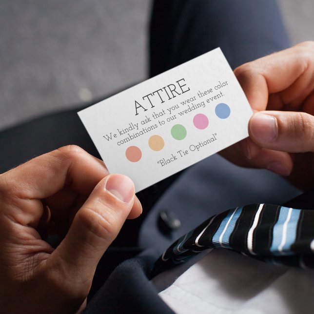 Dress Code Enclosure Card (Creator Uploaded)