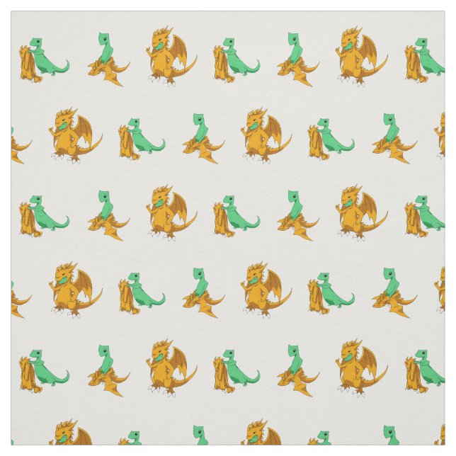 "Dress for Success" From Lizard to Dragon Fabric (Swatch)