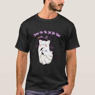 Dress for The Job You Want Ghost Witch Bat Black C T-Shirt