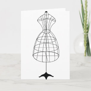 Dress Form Card