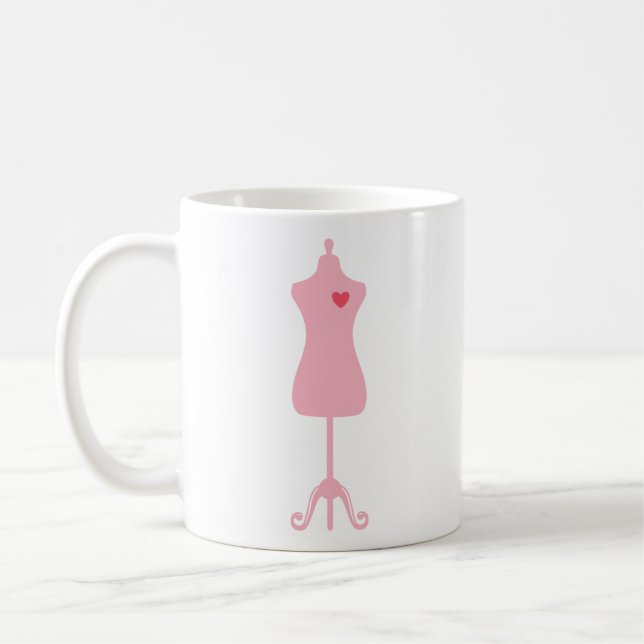 Dress Form Coffee Mug (Left)