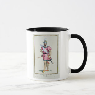 Dress of a Norman Soldier from 'Receuil des Estamp Mug