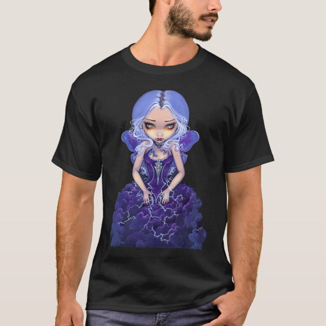 Dress of Storms SHIRT gothic fairy lightning (Front)