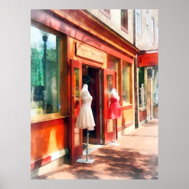 Dress Shop Fells Point MD Poster (Front)