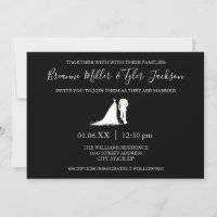 Dress & Tux - Wedding Invitation