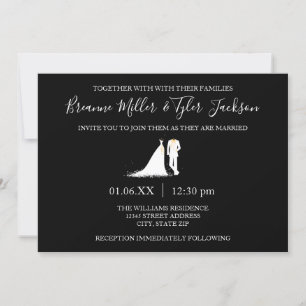 Dress & Tux - Wedding Invitation