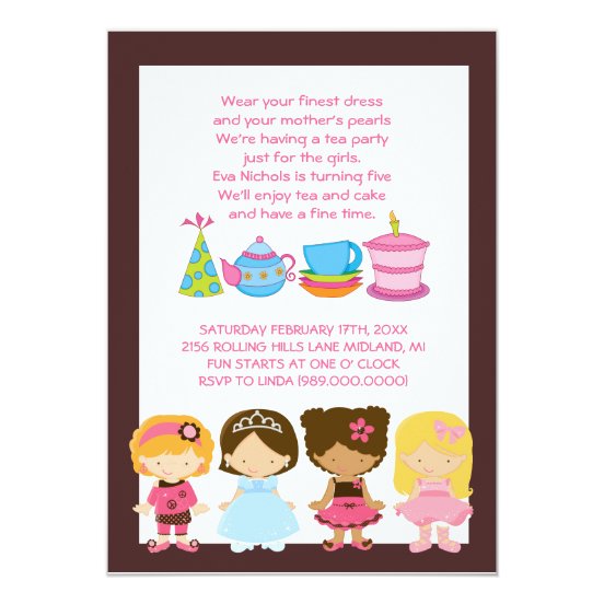 Dress Up Birthday Party Invitations & Announcements | Zazzle.com.au