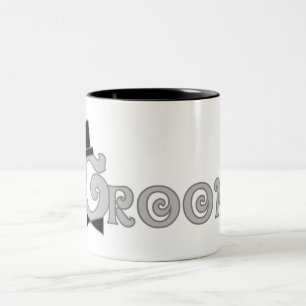 Dress Up Groom Two-Tone Coffee Mug