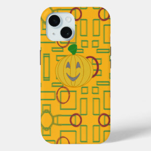 Dress Up Pumpkin iPhone 15 Case