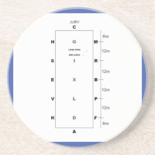 dressage arena coaster