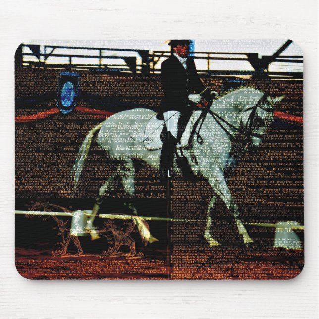 Dressage Art Mouse Pad (Front)
