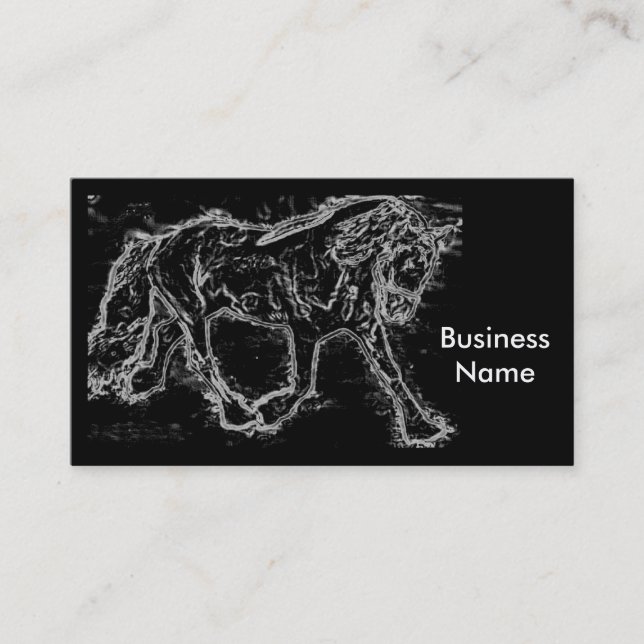 dressage Business Cards (Front)