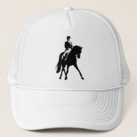 Dressage Half Pass Silhouette