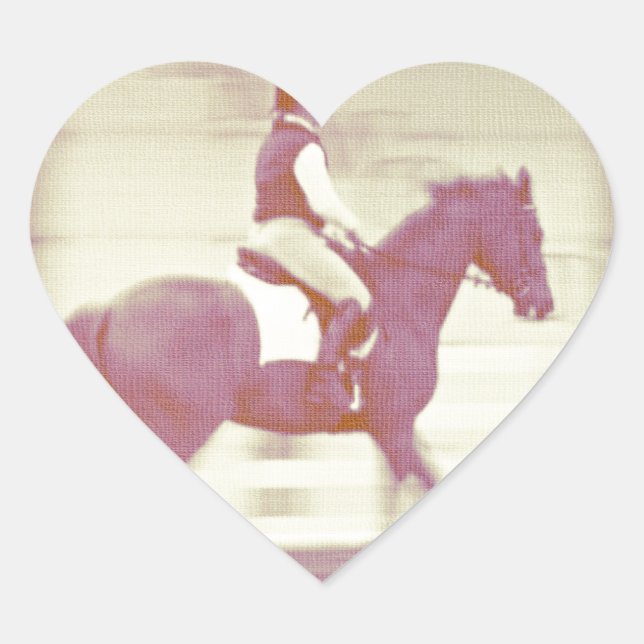 Dressage Heart Sticker (Front)