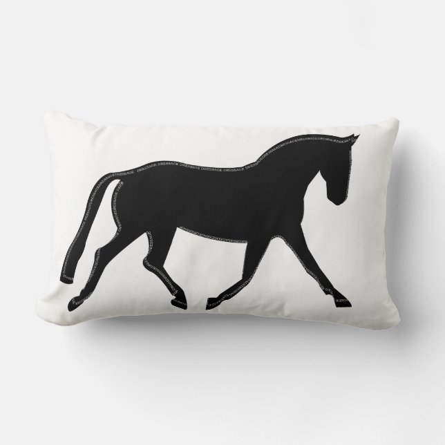 Dressage Horse Lumbar Cushion (Front)
