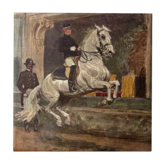 Dressage Horse Tile