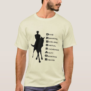 Dressage Is Horse Silhouette Light T-Shirt