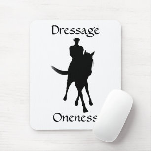 Dressage Is Oneness Horse Rider Mouse Pad