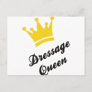 Dressage Queen Postcard