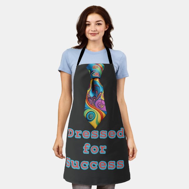 DRESSED FOR SUCCESS APRON (Worn)