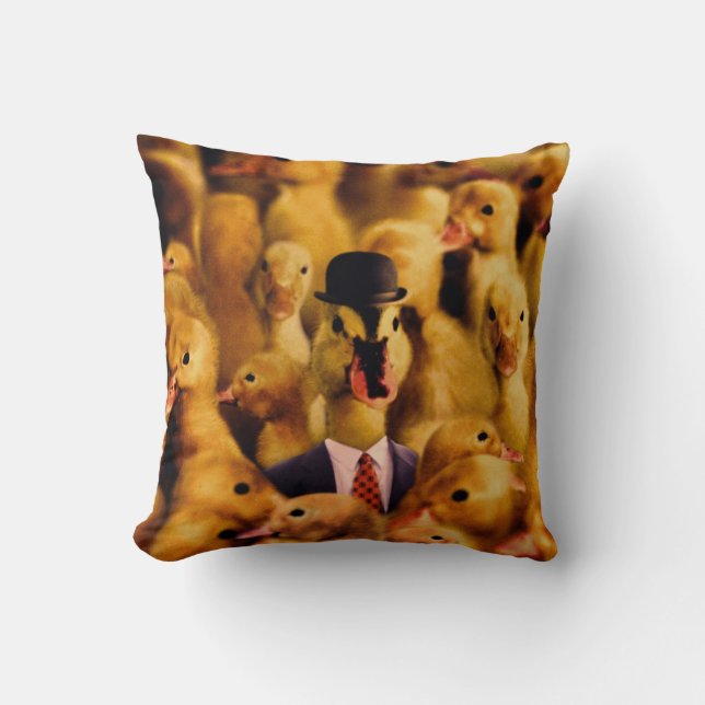 Dressed For Success Duck Cushion (Front)