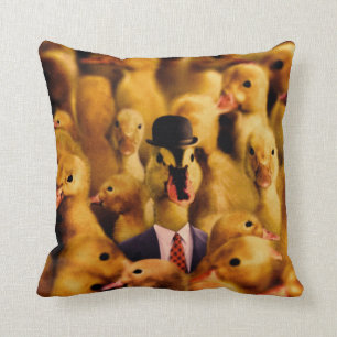 Dressed For Success Duck Cushion