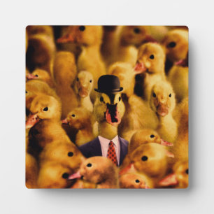 Dressed For Success Duck Plaque