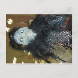Dressed Skeleton Postcard