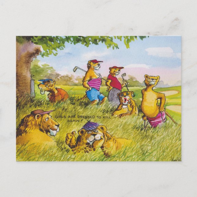 Dressed to Kill Postcard (Front)