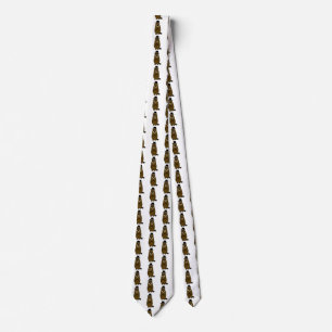 Dressed up Groundhog Tie