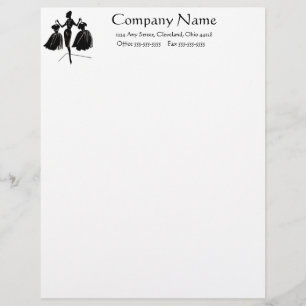 Dressed Up Letterhead Design