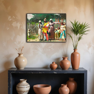 Dressing for the Carnival by Winslow Homer Poster