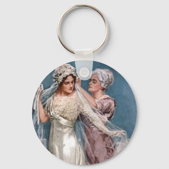 Dressing the Bride Key Ring (Front)
