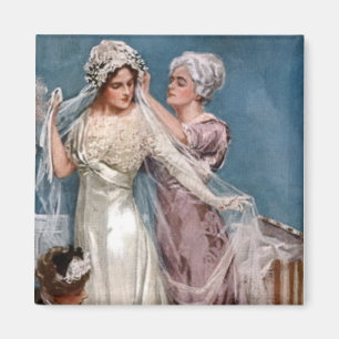 Dressing the Bride Magnet