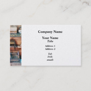Dressmaking Supplies and Sewing Machine Business Card