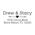 Drew Custom Return Address Stamp