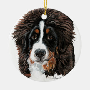 Dribble Ceramic Tree Decoration