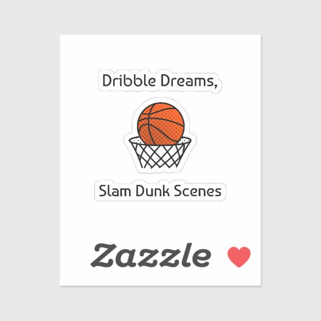Dribble Dreams, Slam Dunk Scenes Basketball (Sheet)
