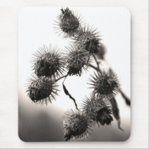 Dried burdock mouse pad