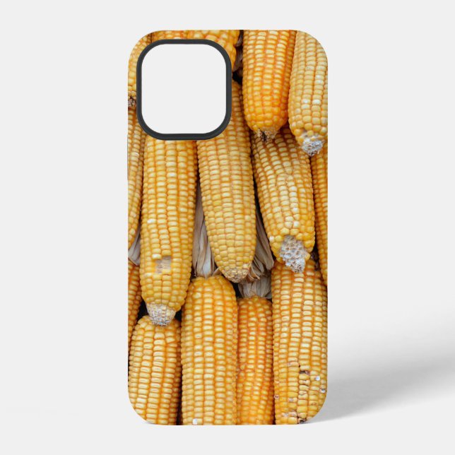 Dried corn that was stacked . iPhone case (Back)