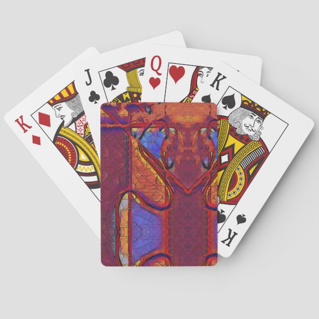 Dried Earth Playing Cards (Back)