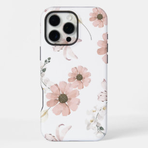 Dried Flower Seamless Pattern iPhone 16 Pro Max Case