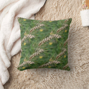 Dried Grasses Nature Pattern Cushion