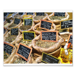 Dried Herbs and Spices Photo Print