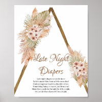 Dried Palm Leaves Pampas Grass Late Night Diapers 