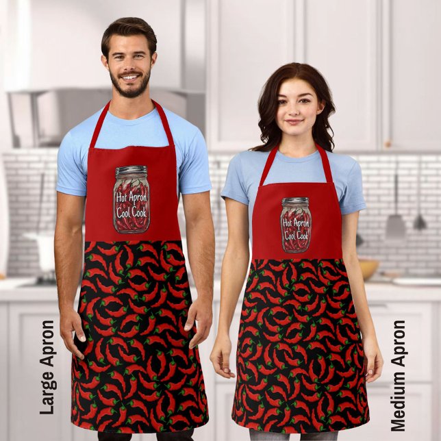 Dried Peppers Jar Apron (Creator Uploaded)