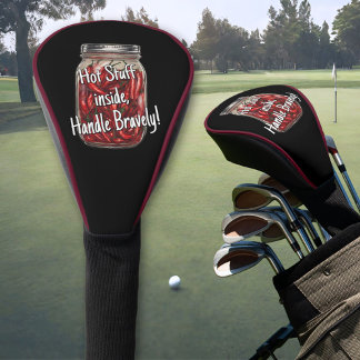 Dried Peppers Jar Golf Head Cover