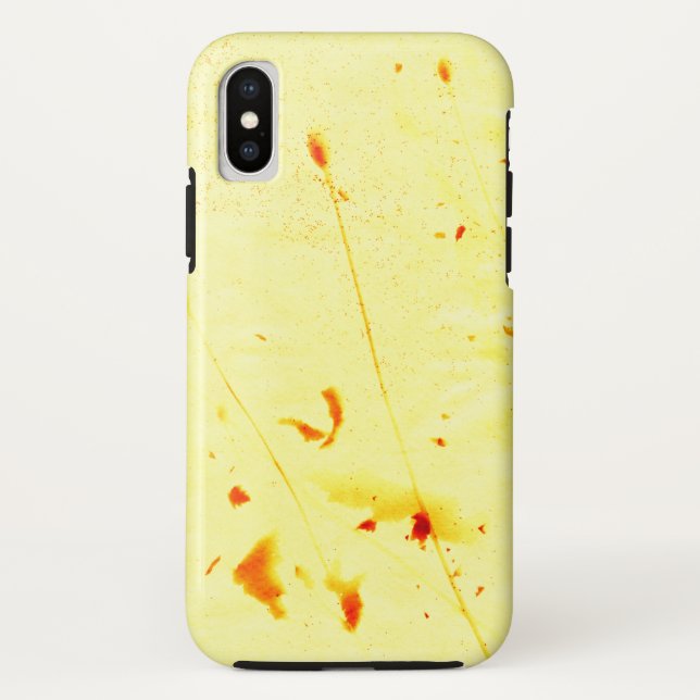 Dried poppy stalks sunprint  Case-Mate iPhone case (Back)