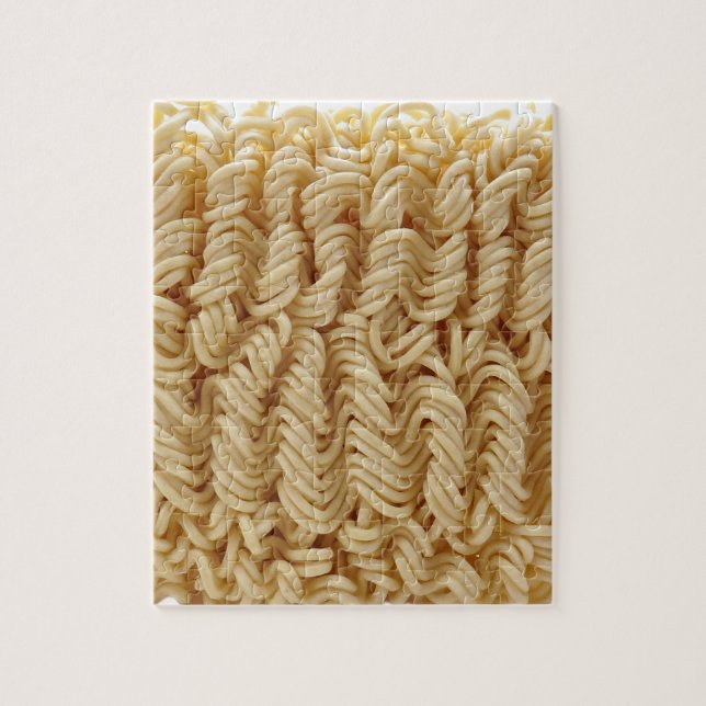 Dried ramen noodles jigsaw puzzle (Vertical)